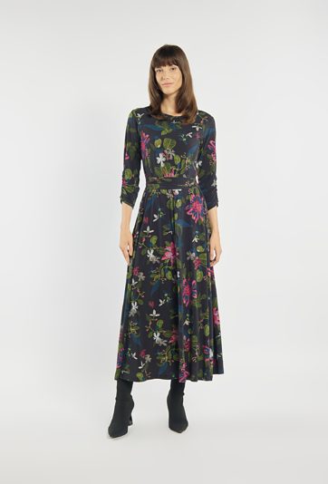 Sukienka maxi z kwiatowym wzorem