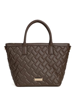 Pikowana torba typu shopper