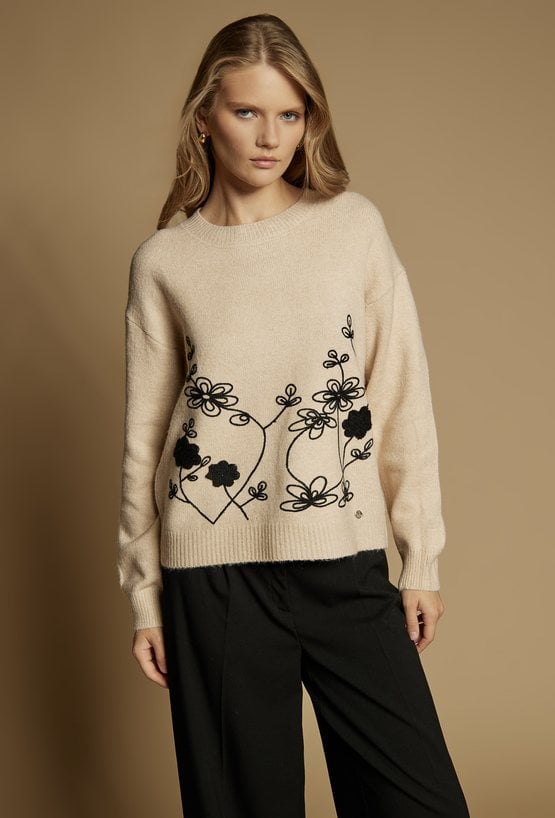 Sweter ze wzorem