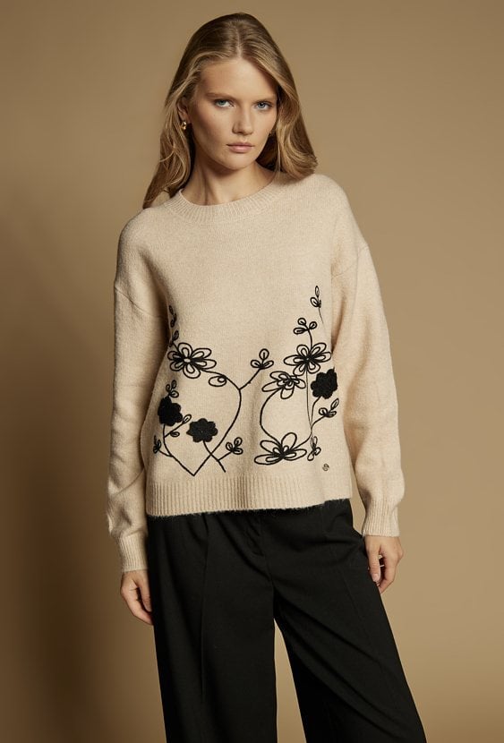 Sweter ze wzorem