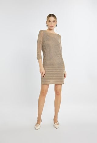 Lekka sukienka z siateczki