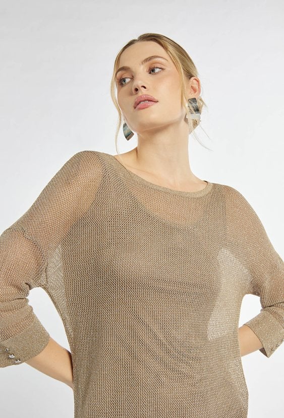 Lekka sukienka z siateczki