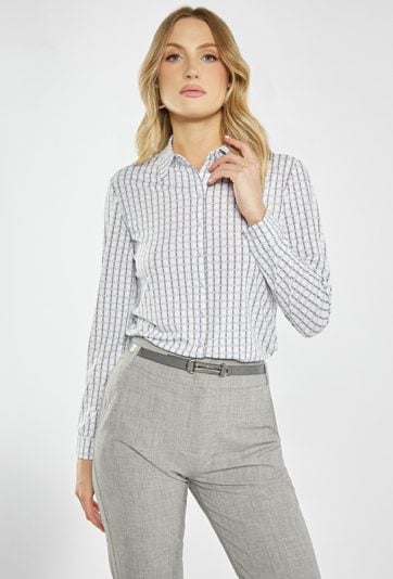 Koszula damska z wzorem