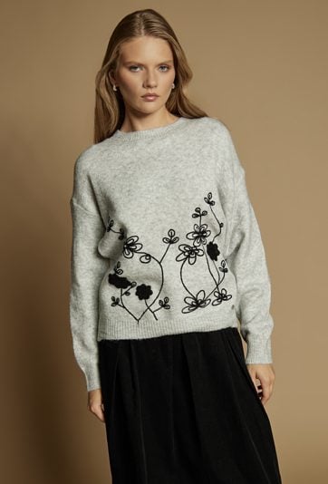 Sweter ze wzorem