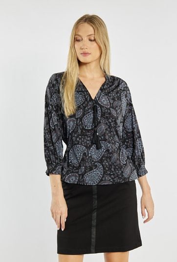 Bluzka damska z wzorem