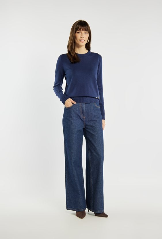 Sweter damski z wiskozą