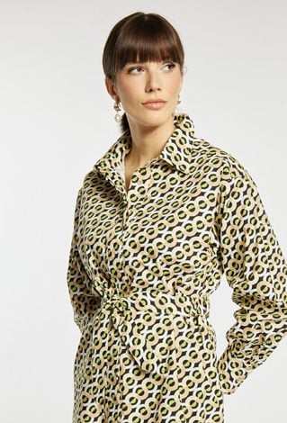 Koszulowa sukienka z bawełny