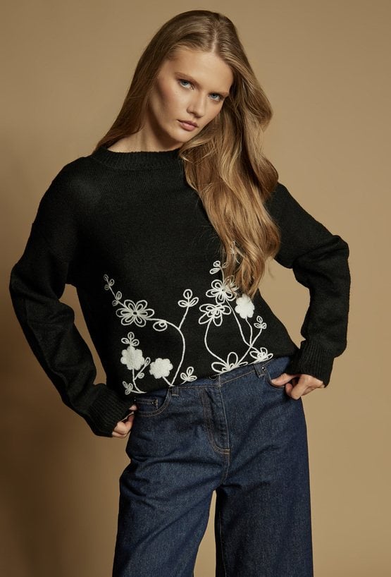 Sweter ze wzorem