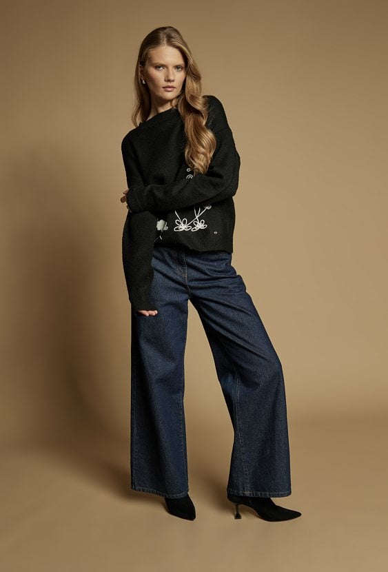 Sweter ze wzorem