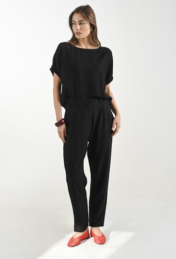 Klasyczne chinosy z wiskozy