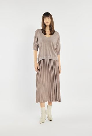 Szykowna sukienka z swetrem