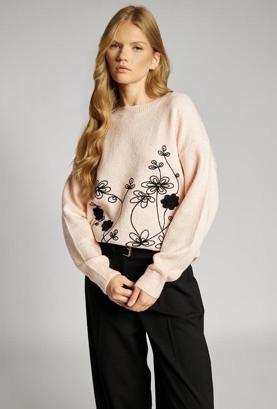 Sweter ze wzorem