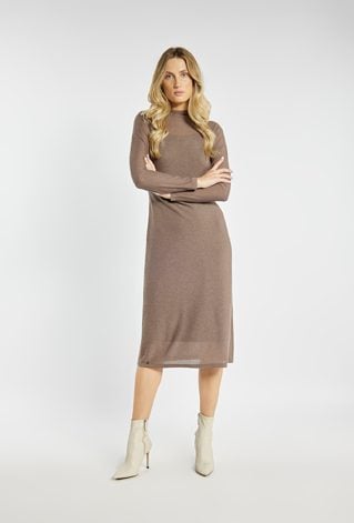 Sukienki midi z półgolfem