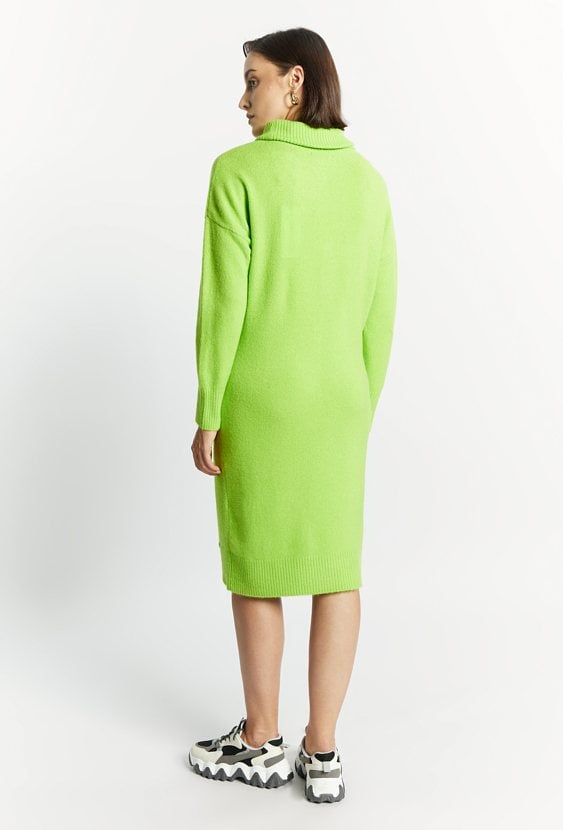 Swetrowa sukienka damska