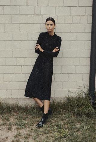 Sukienki midi z półgolfem