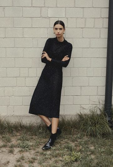 Sukienki midi z półgolfem