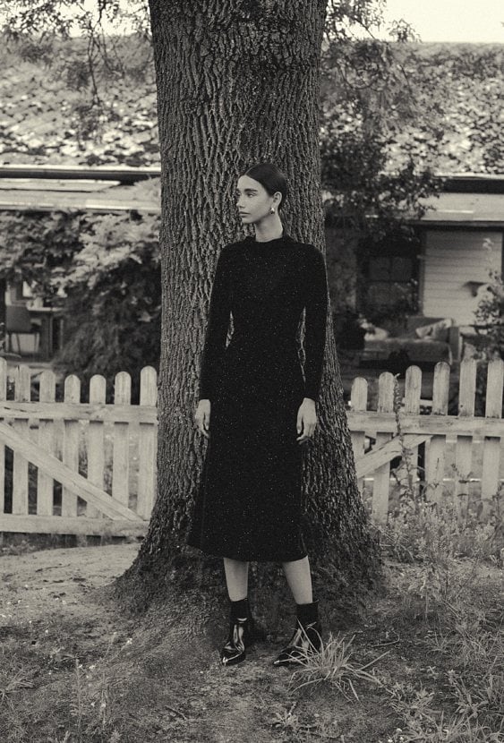 Sukienki midi z półgolfem