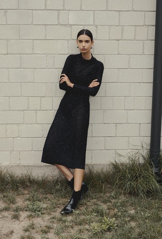 Sukienki midi z półgolfem