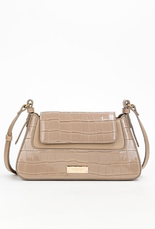 Lakierowa torba damska