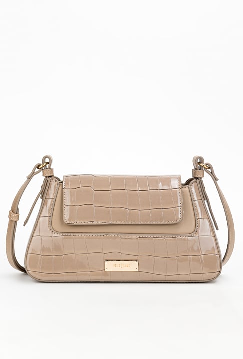 Lakierowa torba damska