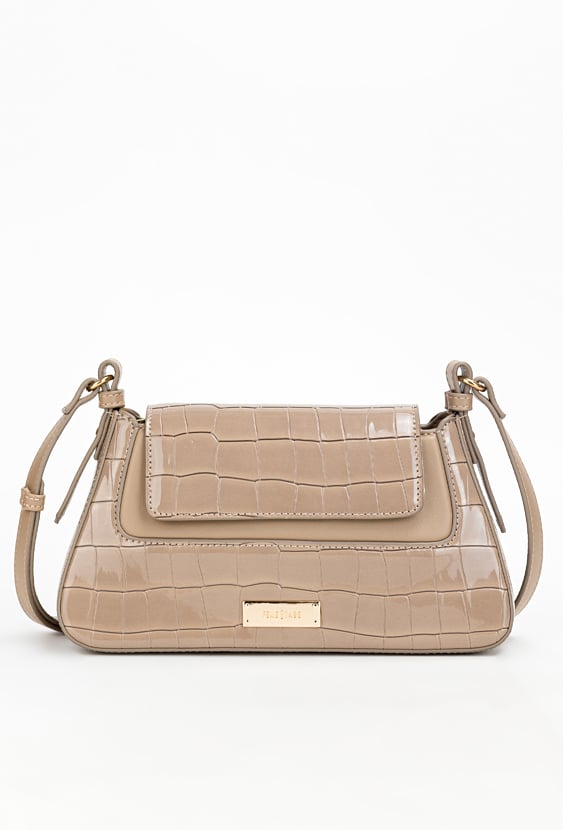 Lakierowa torba damska