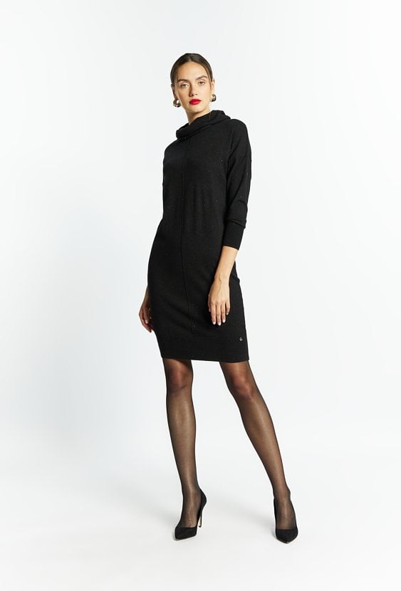 Połyskująca sukienka damska