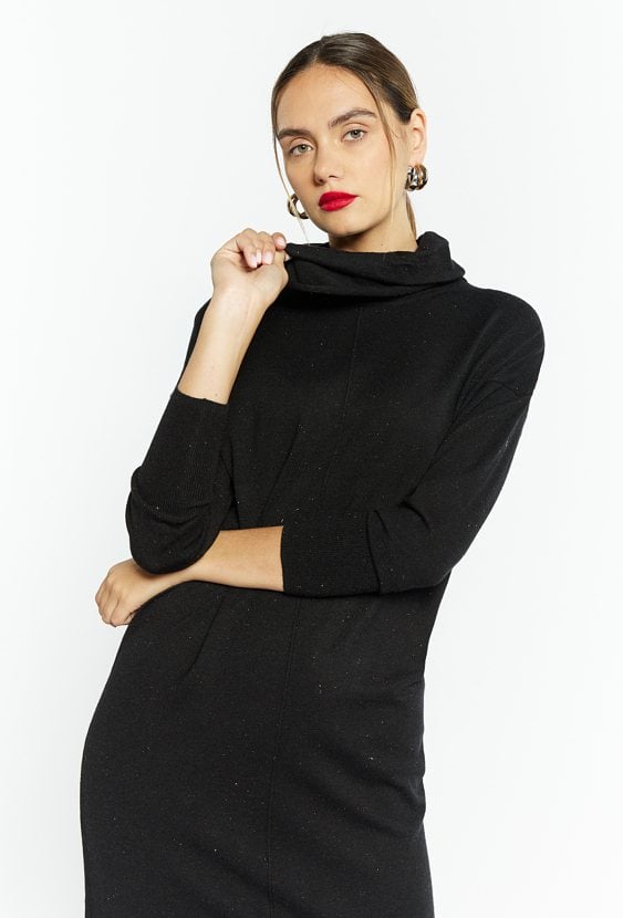 Połyskująca sukienka damska