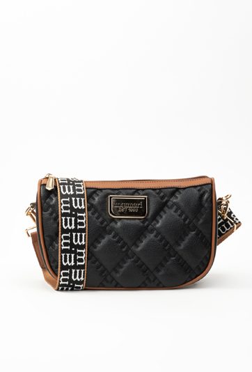 Torba damska z pikowanym panelem