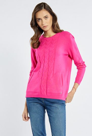 Sweter damski z wiskozy