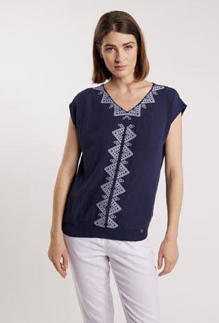 Bluzka damska z ciekawym wzorem