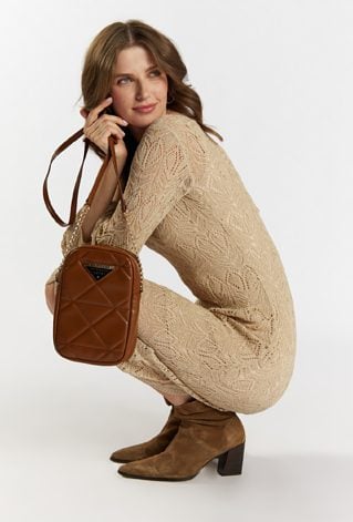 Pikowana torba crossbody