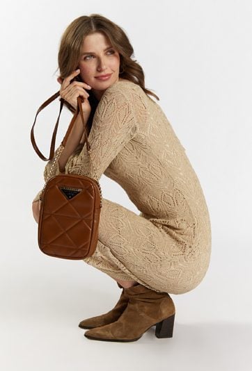 Pikowana torba crossbody