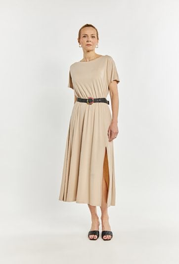 Sukienka damska z paskiem