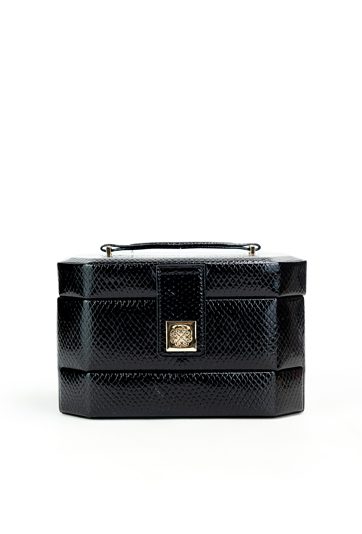 Pojemny kuferek na biżuterię