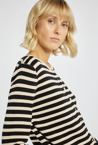 Klasyczny sweter w paski