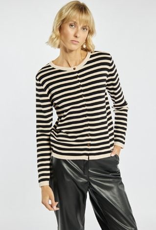 Klasyczny sweter w paski