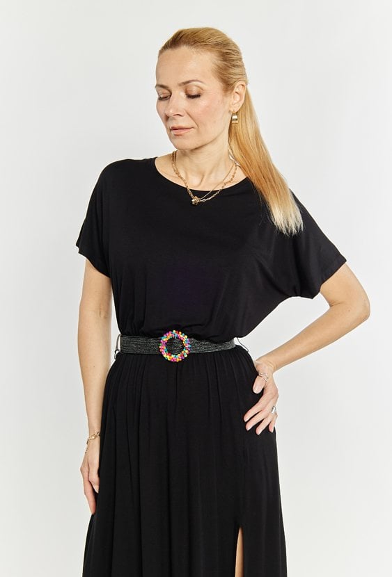 Sukienka damska z paskiem