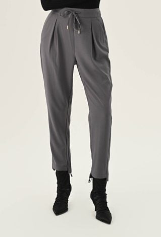 Szare spodnie z wiskozą