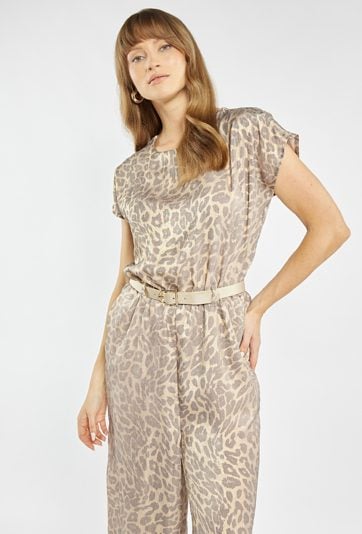 Kombinezon damski z wzorem