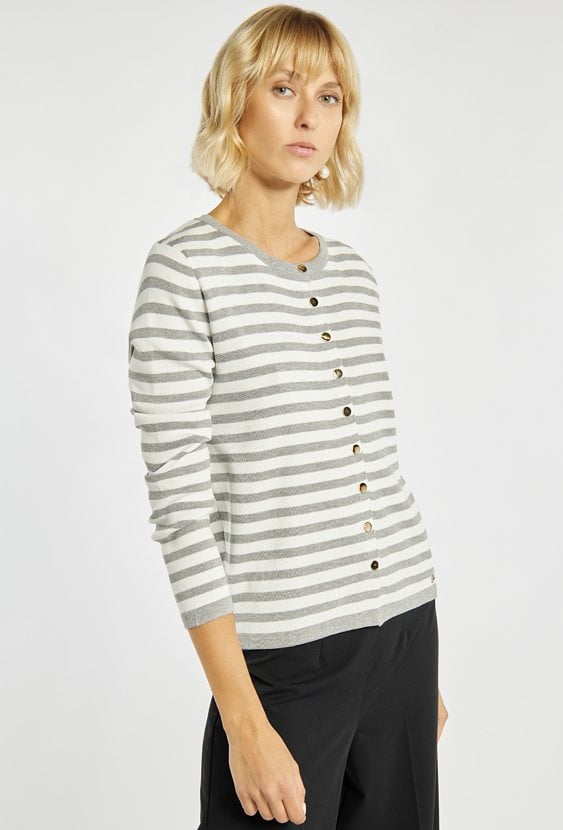 Klasyczny sweter w paski