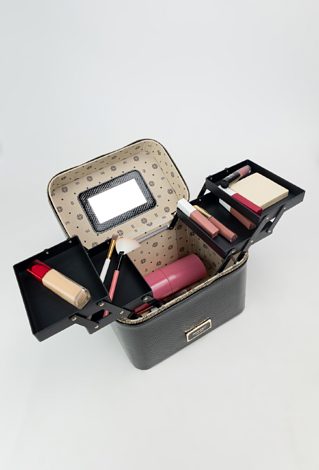 Połyskujący kuferek damski