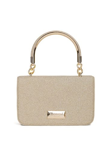 Wizytowa torebka z połyskiem