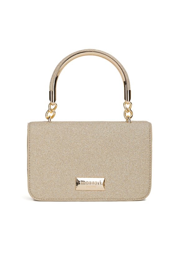 Wizytowa torebka z połyskiem