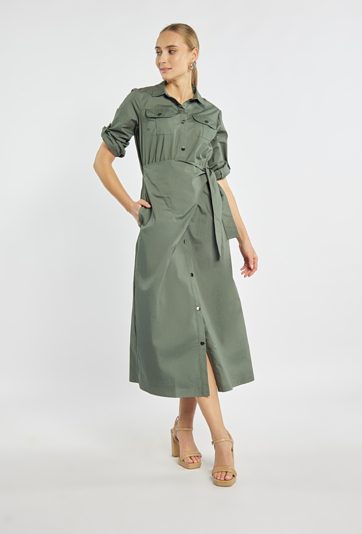 Sukienka o koszulowym kroju