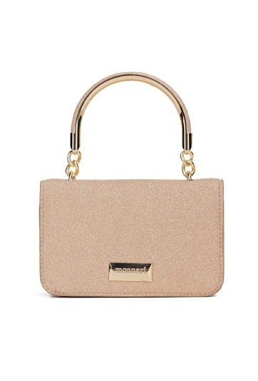 Wizytowa torebka z połyskiem