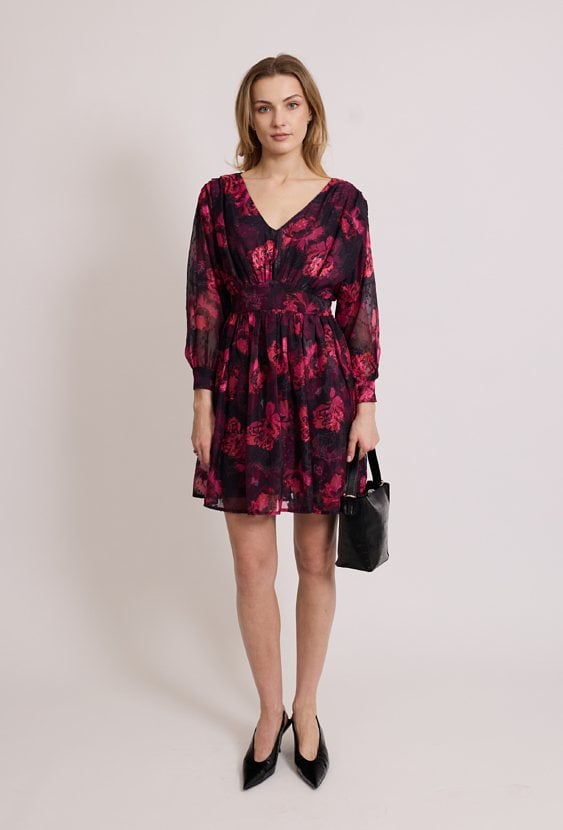 Sukienka mini z wzorem