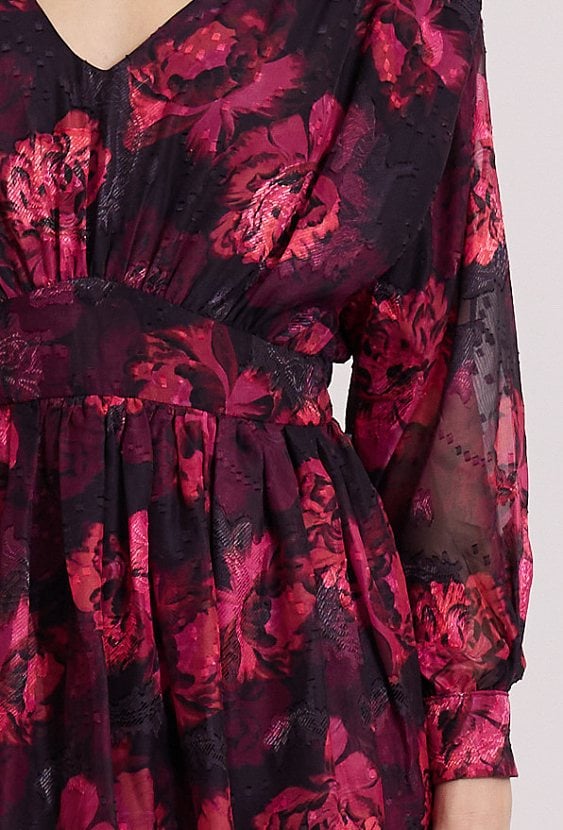 Sukienka mini z wzorem