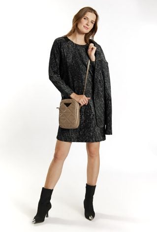 Pikowana torba crossbody