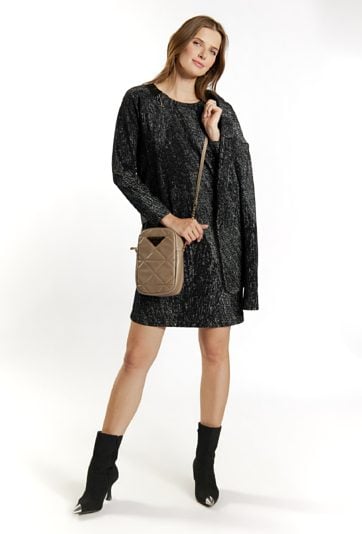 Pikowana torba crossbody