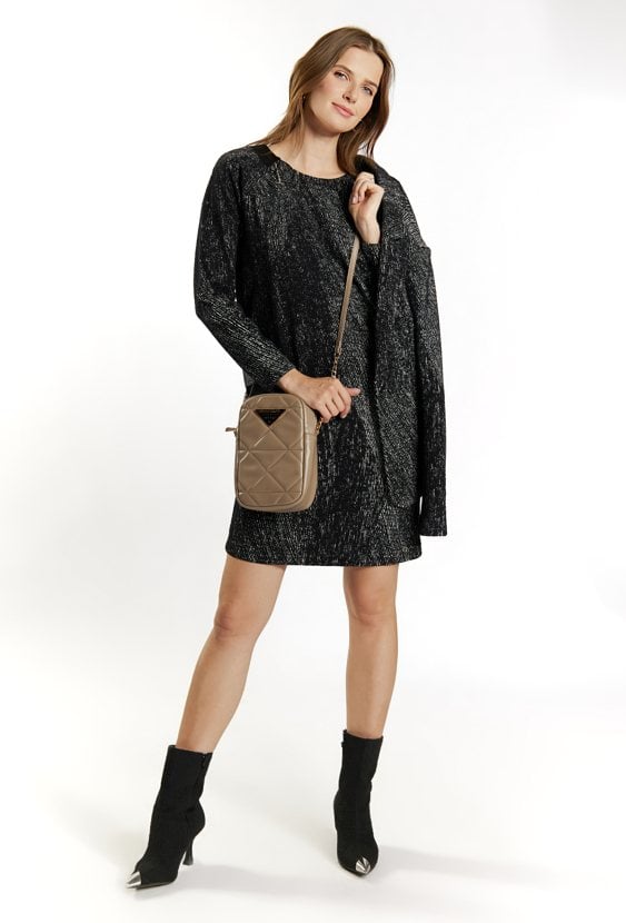 Pikowana torba crossbody